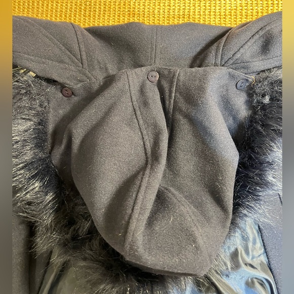 Navy Blue kids cloak by Miranda - Picture 3 of 9